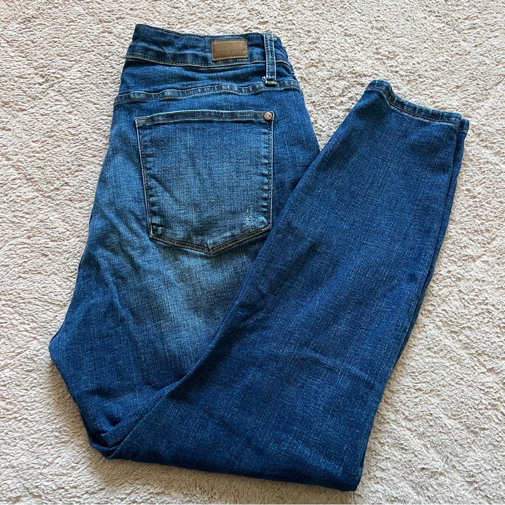 Judy Blue High Waist Distressed Skinny Fit Jeans Preppy Minimalist Size 16W
